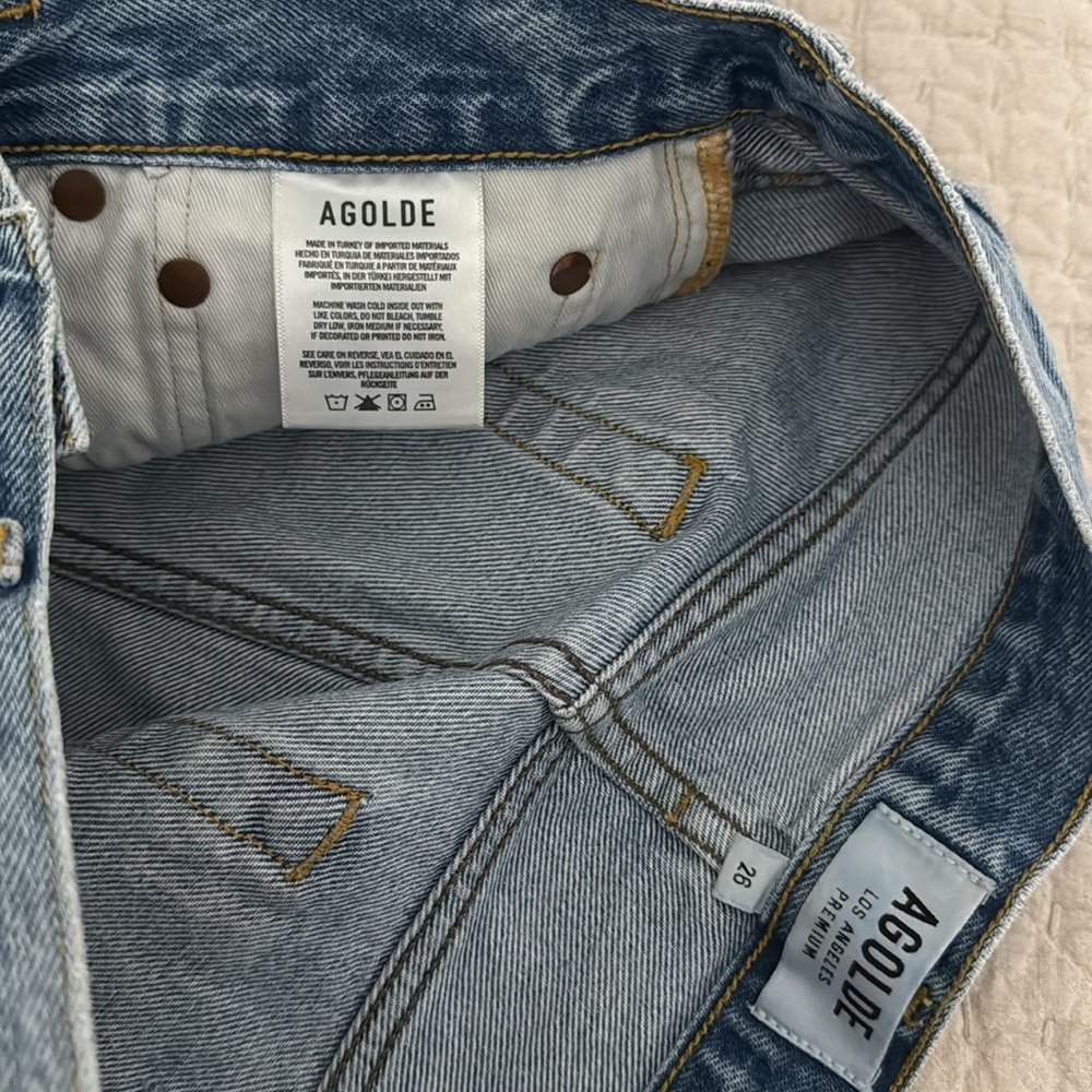 Agolde Parker Shorts - Picture 5 of 6